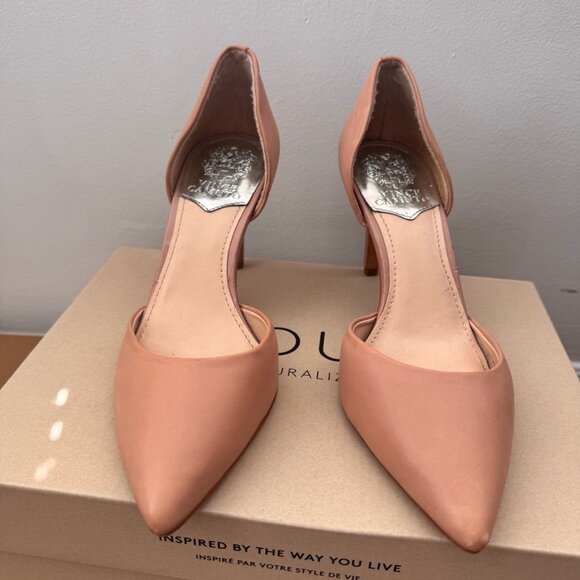 Vince Camuto Nude Pointed Toe Heels – Size 8 – $30! - Picture 1 of 2